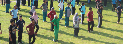 Peringatan Hari Olahraga Nasional Tahun 2024 SMK Negeri 1 Pundong