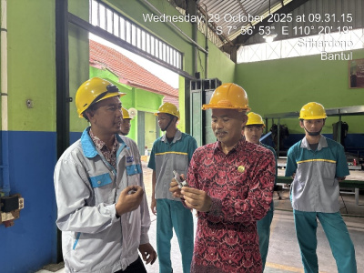 Penguatan Kompetensi Teknik Pengelasan SMKN 1 Pundong melalui Rangkaian Kegiatan Guru Tamu dari Tiga